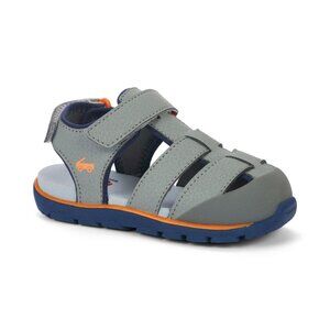 See Kai Run Wilder Grey/Navy Sandals, Size 13